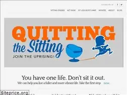 Sites similar to quittingthesitting.com