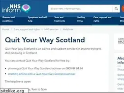 Sites similar to quityourway.scot