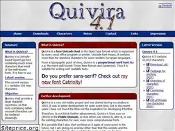 Sites similar to quivira-font.com