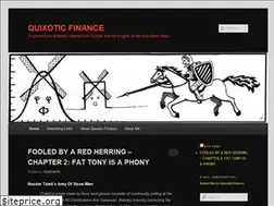 Sites similar to quixoticfinance.com