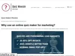 Sites similar to quiz-maker-review.com