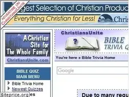 Sites similar to quiz.christiansunite.com