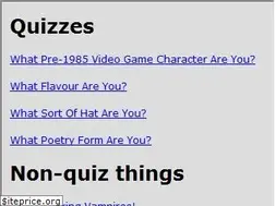 Sites similar to quiz.ravenblack.net