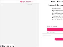 Sites similar to quizabout.me