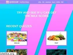 Sites similar to quizgum.com