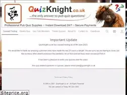 Sites similar to quizknight.co.uk