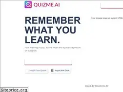 Sites similar to quizme.ai