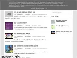 Sites similar to quizonlineblog.blogspot.com