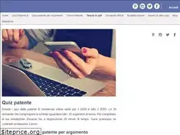 Sites similar to quizpatenteonline.it