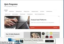 Sites similar to quizprograms.com