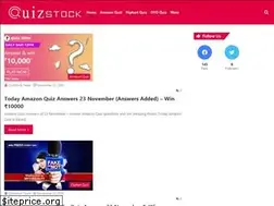 Sites similar to quizstock.in