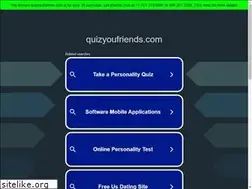 Sites similar to quizyoufriends.com