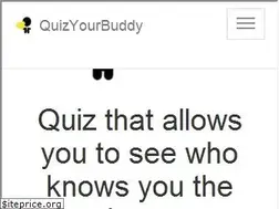 Sites similar to quizyourbuddy.com