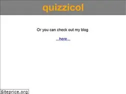Sites similar to quizzicol.com
