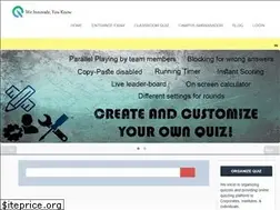 Sites similar to quizzinginc.com