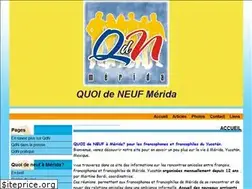 Sites similar to quoideneuf-merida.com
