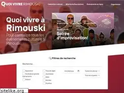 Sites similar to quoivivrerimouski.ca