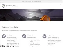 Sites similar to quorecapital.com
