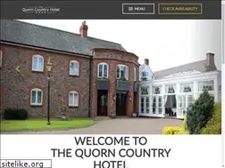 Sites similar to quorncountryhotel.co.uk