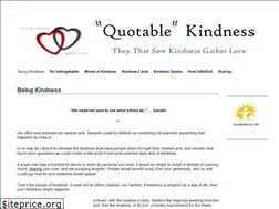 Sites similar to quotablekindness.com