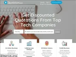 Sites similar to quotation.tech