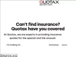 Sites similar to quotax.net