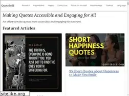Sites similar to quotebold.com