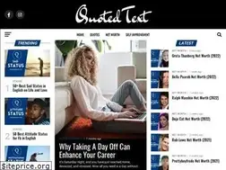 Sites similar to quotedtext.com