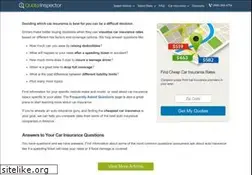 Sites similar to quoteinspector.com