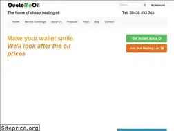 Sites similar to quotemeoil.co.uk