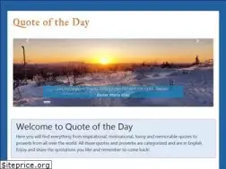 Sites similar to quoteoftheday.nu
