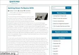 Sites similar to quotepad.info
