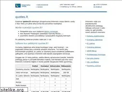 Sites similar to quotes.lt