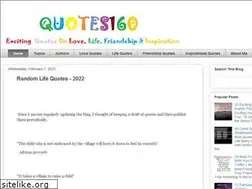 Sites similar to quotes160.blogspot.com