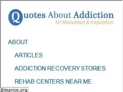 Sites similar to quotesaboutaddiction.com
