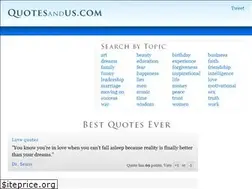 Sites similar to quotesandus.com