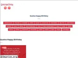 Sites similar to quoteshappybirthday.com