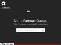 Sites similar to quotesia.com