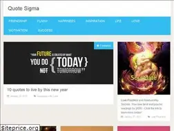Sites similar to quotesigma.com
