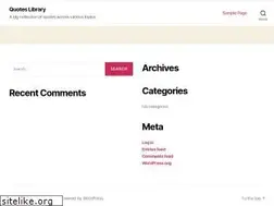 Sites similar to quoteslibrary.org