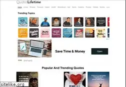 Sites similar to quoteslifetime.com