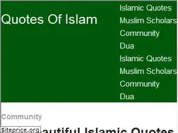 Sites similar to quotesofislam.com