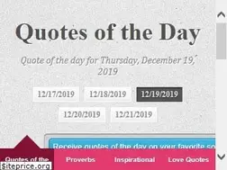 Sites similar to quotesoftheday.com