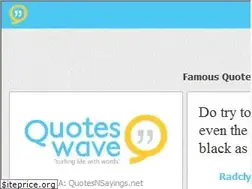 Sites similar to quoteswave.com