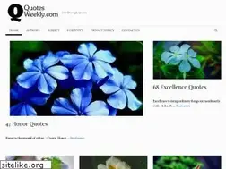 Sites similar to quotesweekly.com