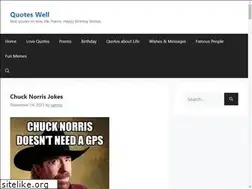 Sites similar to quoteswell.com