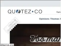 Sites similar to quotez.co