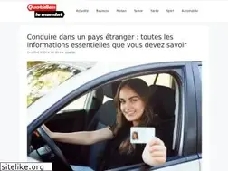 Sites similar to quotidienlemandat.net