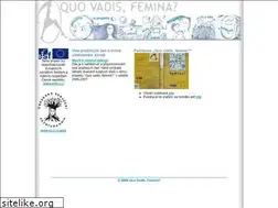 Sites similar to quovadisfemina.cz