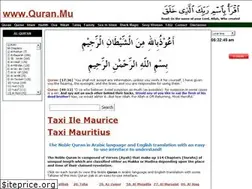 Sites similar to quran.mu
